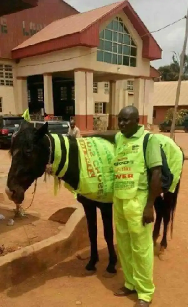 Meet the first animal evangelist of the Lord’s Chosen church